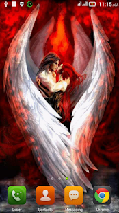 Free Two Amorous Angels Live WP APK for Android