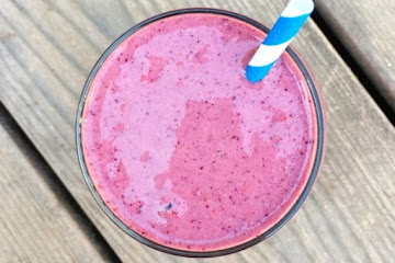 Blueberry Mango Lime Smoothie