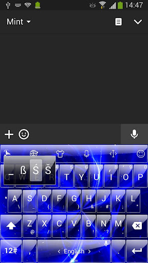 【免費個人化App】Theme TouchPal G Blue Galaxy-APP點子