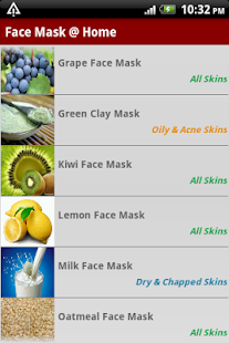 Homemade Face Masks