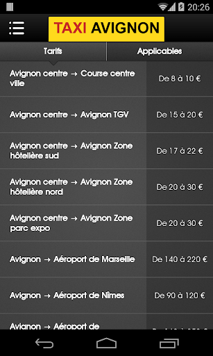 【免費交通運輸App】Taxi Avignon-APP點子