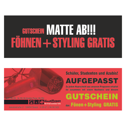 Haarmoden - klicken für Vollbild