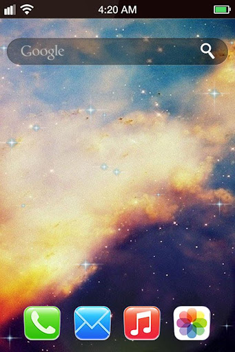 星雲iPhone動態壁紙