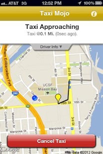 Taxi Mojo - Cab orders with li Screenshots 0