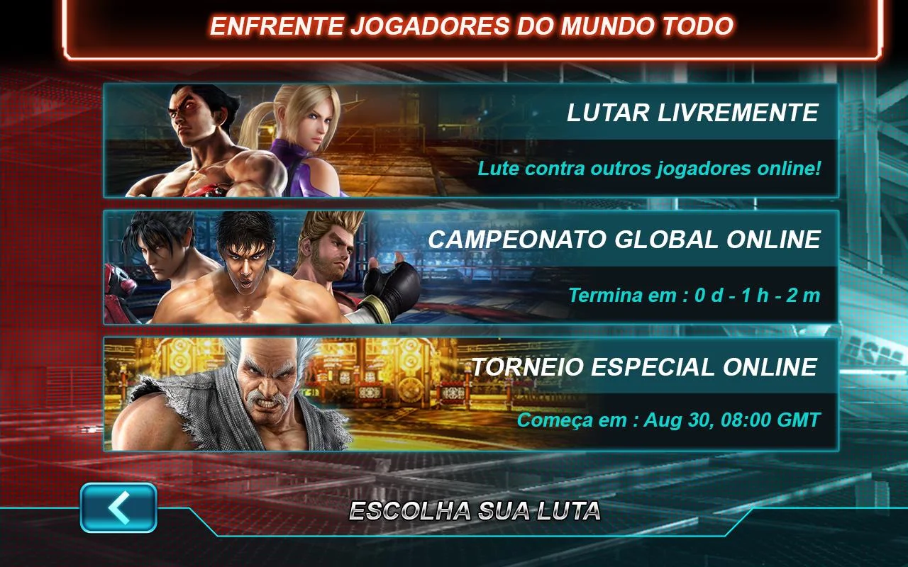 Tekken Card Tournament (JCC) - screenshot