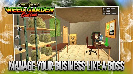 【免費休閒App】Weed Garden The Game-APP點子