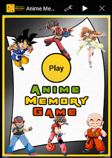 Anime Memory Game