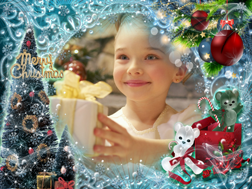 2014 New Christmas Photo Frame