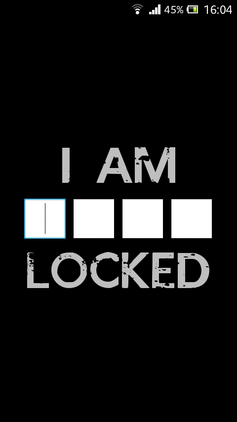 Android application SherLOCKED Lockscreen screenshort