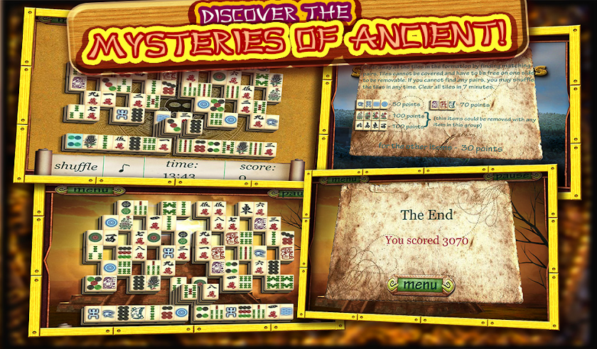 Mahjong Amusing Mexica Screen 1