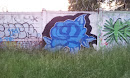 Граффити Голубая Роза