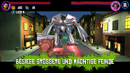 TMNT : Rooftop Run apk cracked download - screenshot thumbnail