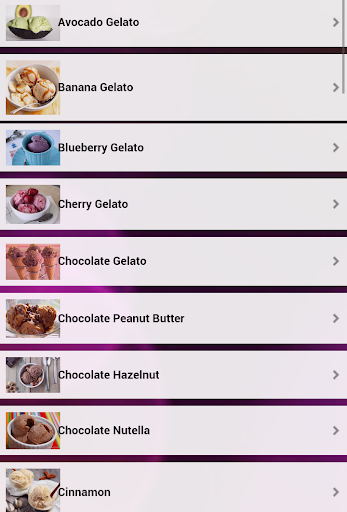 【免費書籍App】Gelato Recipes-APP點子