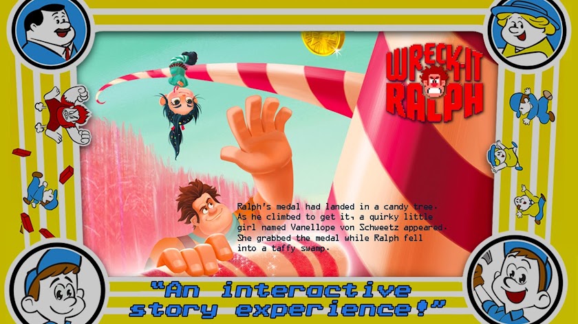 Wreck-It Ralph Storybook Screen 1