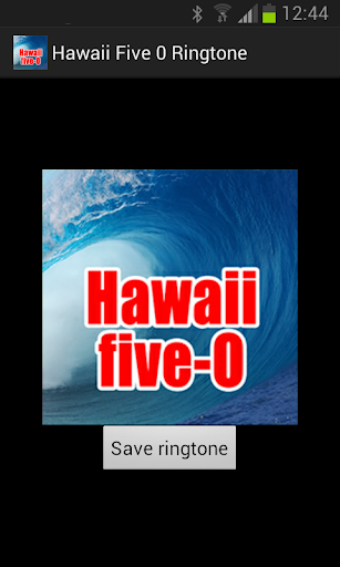 Hawaii 5 0 Ringtone