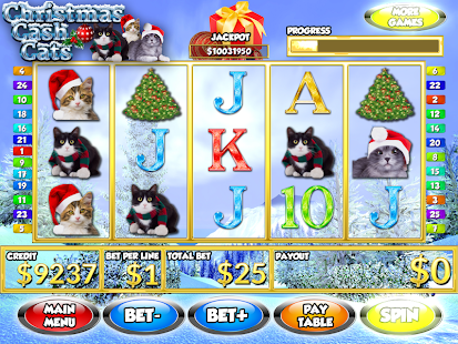 Christmas Cash Cats FREE Slots Screenshots 16