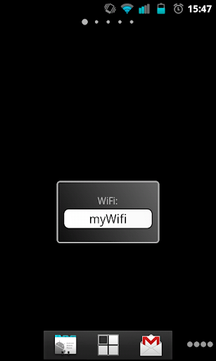 WiFi SSID Widget