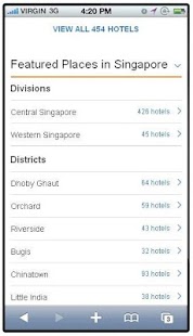 Search Hotels in Singapore Screenshots 4