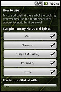 Herb & Spice Helper Screenshots 3