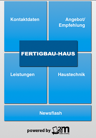 Fertigbau-Haus