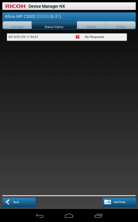 RICOH Device Manager NX Android Apps on Google Play
