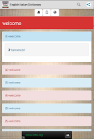 Drmsi Tarafından Ingilizce Italyanca Sözlük APK Ekran Görüntüsü Küçük Resim #3