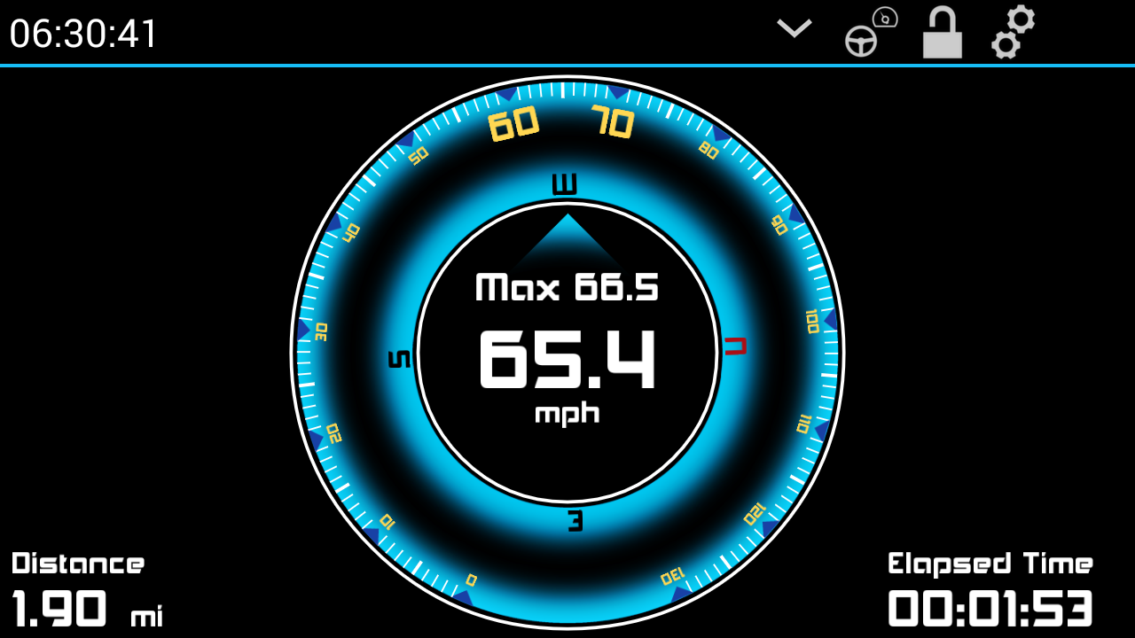   GPS HUD Speedometer Plus- หน้าจอ 