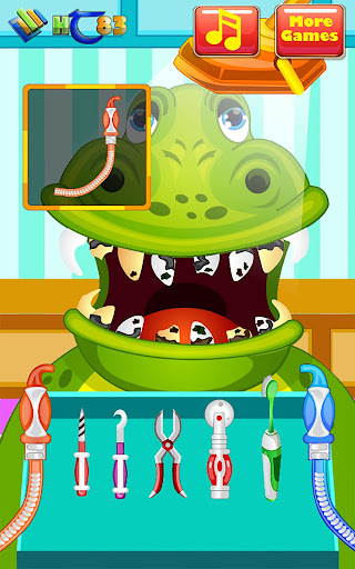 【免費家庭片App】Zoo Dentist Game-APP點子