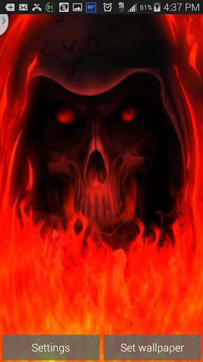 【免費個人化App】Grim Reaper Fire Starter LWP-APP點子