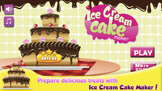 Ice Cream Cake Maker