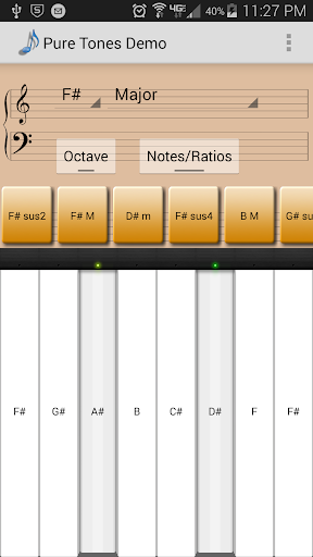 Pure Tones Demo