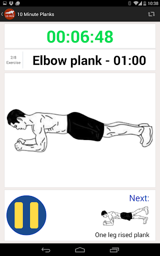 【免費健康App】10 Minute Plank Workout PRO-APP點子