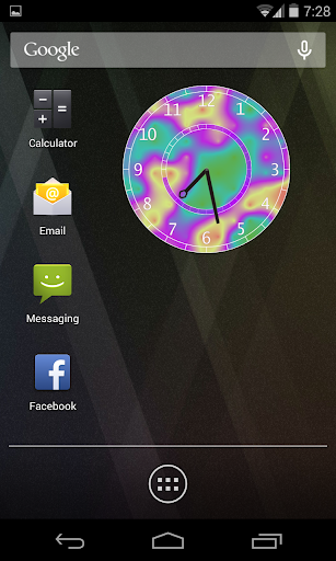 免費下載個人化APP|Texture Clocks! p1 - UCCW skin app開箱文|APP開箱王