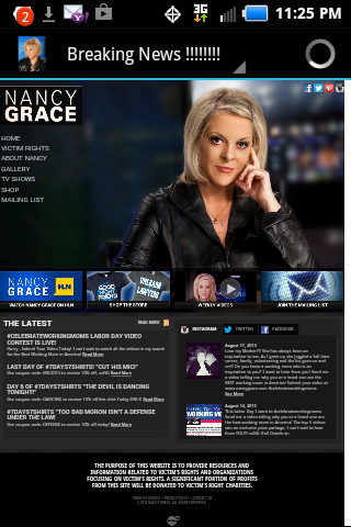 The Real Nancy Grace App