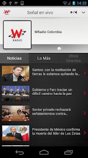 WRadio Colombia para Android