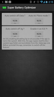 Super Battery Optimizer Data3G