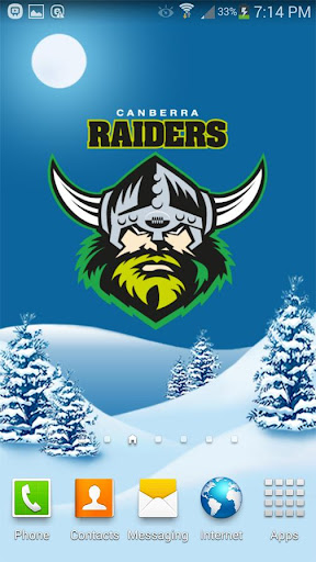 Canberra Raiders Snow Globe