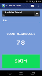 Up Down Fish for Chromecast poster 1