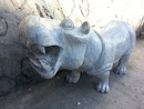 Hippopotamus Statue