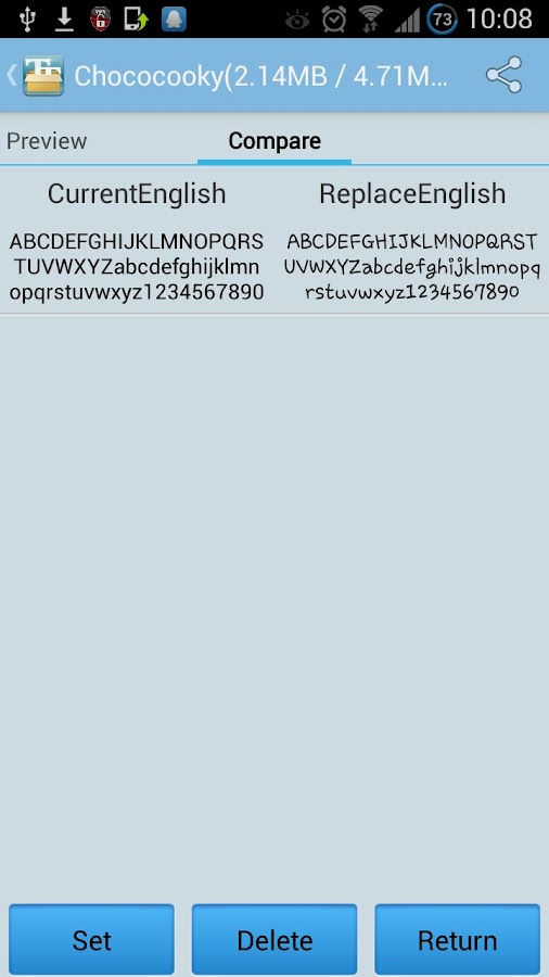 iFont Donate - screenshot