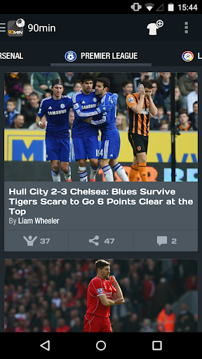 90min - Live Soccer News App