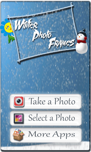 Winter Snow Photo Frames