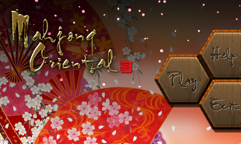 Mahjong Oriental Screen 1