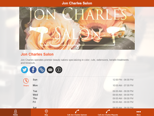 【免費生活App】Jon Charles Salon-APP點子