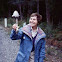 Shaggy mane mushroom