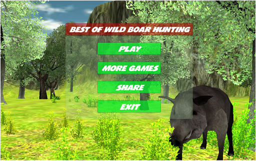 Sniper Boar Hunting 3D