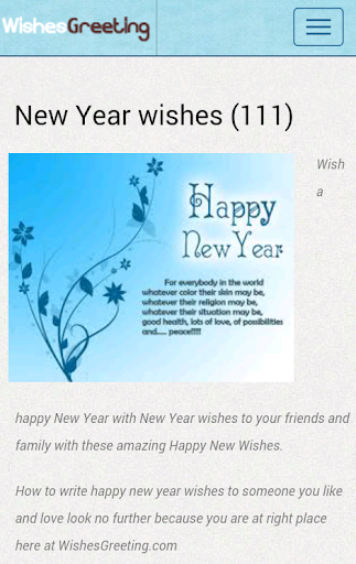 New Year Wishes