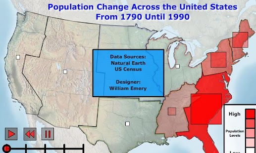 Free Download US Population Change 1790-1990 APK