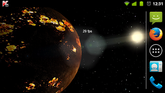 LWP 3D Foreign Planets screenshot 1