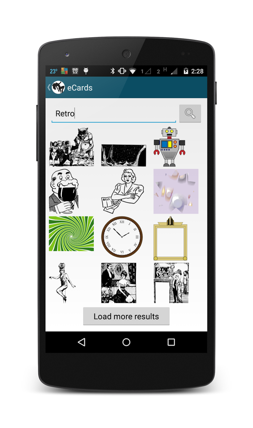 eCards Maker Screen 3